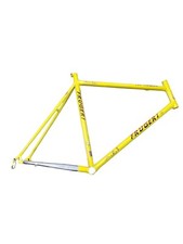 TELAIO ACCIAIO FRUGERI CORSA GIALLO TUBAZIONE COLUMBUS THRON  MISURA H55 X62