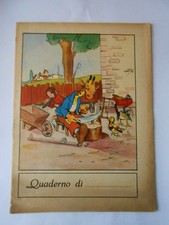 QUADERNO a quadretti-vintage S.CRAVERI-SOR PROCOPIO E IL PESCE MARTELLO
