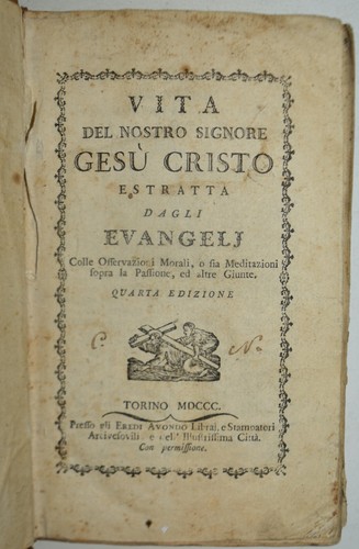Vita cristo ediz - -, 1800