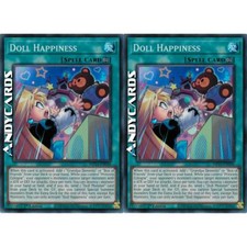 2x DOLL HAPPINESS • (Felicità Delle Bambole) • Super R SP • MP23 EN056 • 1Ed