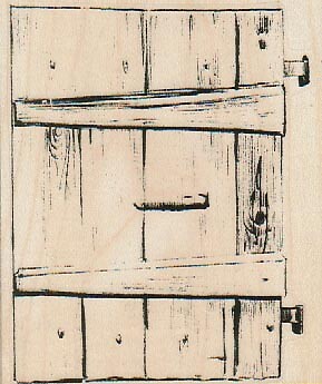Timbro gomma per porta in - in,