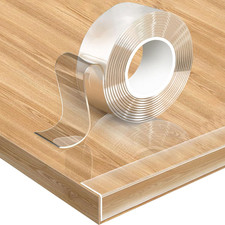 Paraspigoli per Bambini Trasparente, 1M Pre-Nastro Adesivo Extra Forte Nano Tape