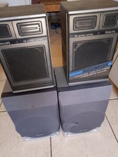 4 Casse Da Scaffale Aiwa e Philips 