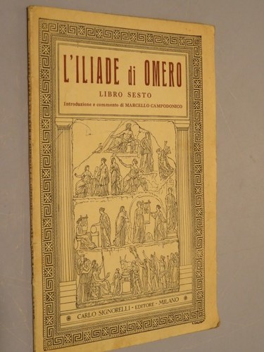 Iliade omero libro sesto - l'iliade,