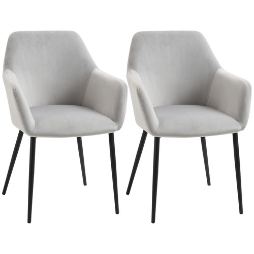 Set sedie moderne nordiche - 2,