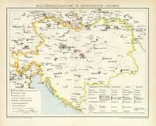 Austria Ungheria siti militari