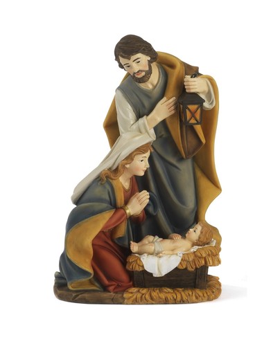 Statua presepe gruppo - statua,
