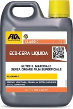 FILA ECO-CERA LIQUIDA EFFETTO LUCIDO 1LT per Cotto, Marmo, Veneziana, graniglia