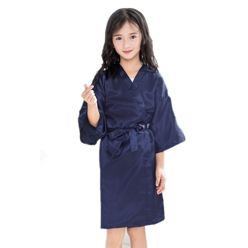 Accappatoio kimono raso - , seta