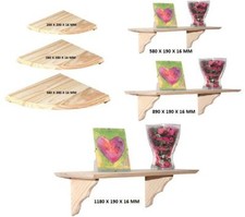 SCAFFALE IN LEGNO NATURALE DA