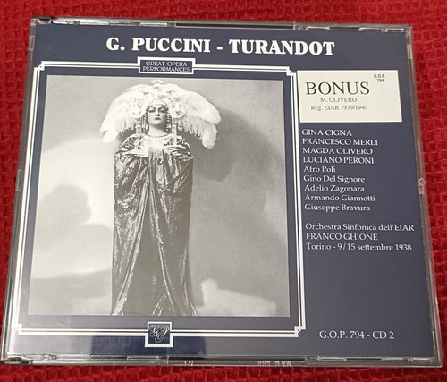 Turandot puccini g - ,