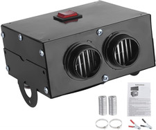 Sbrinatore per Auto Sbrinatore, Riscaldatore 12V 400W 600W 2 Fori Inverno Riscal