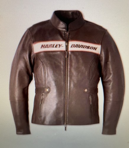 Giacca pelle marrone - , pesante
