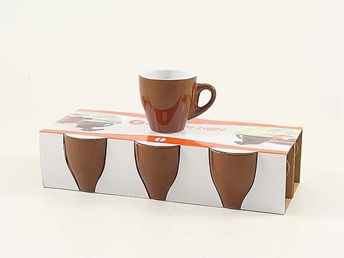 Set tazze marroni caffe - set, da