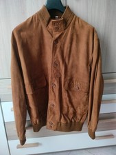 giubbotto bomber uomo in vera