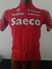 maglia CYCLING ciclismo vintage team SAECO KAPPA BALLAN CANNONDALE tg L