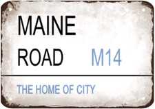 MANCHESTER CITY MAINE ROAD M14