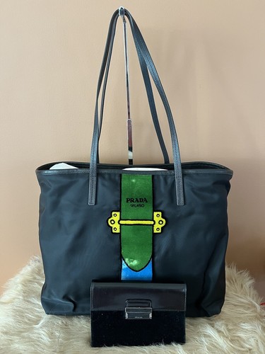 Authentic prada nylon trompe - authentic,