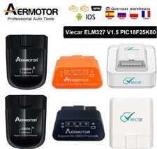 AERMOTOR ELM327 V1.5 Dispositivo Diagnostico Auto Compatibile Bluetooth 4.0 OBD2