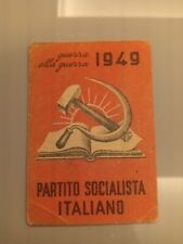 Tessera Partito Socialista