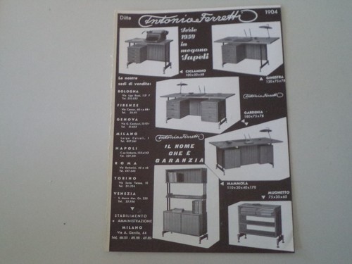 Advertising pubblicità 1959 - pubblicità,
