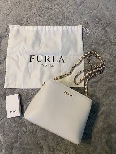 Borsa tracolla furla bianca - borsa,