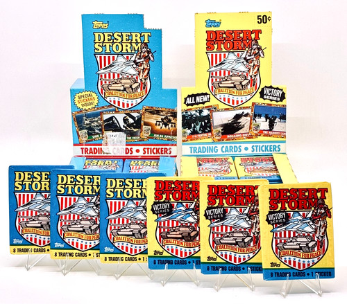 1991 topps desert storm - desert, 1st