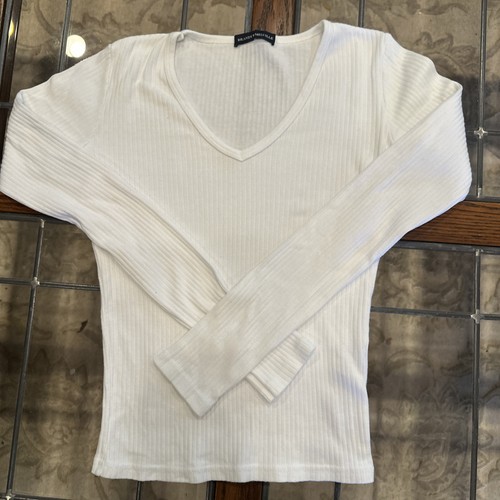 Top brandy melville bianco - top,