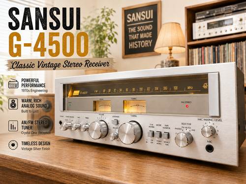 Sansui 4500 rare - sansui, 🌈rare🌈