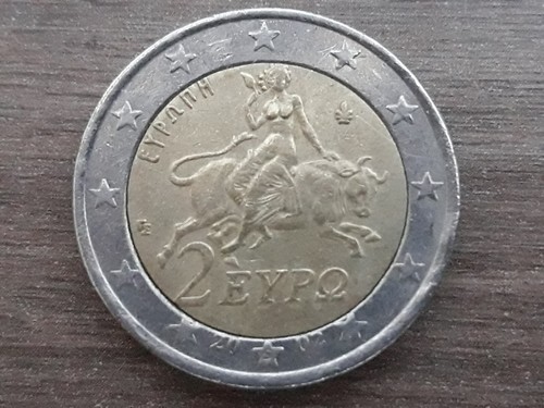 Euro grecia 2002 eypo rara - 2,