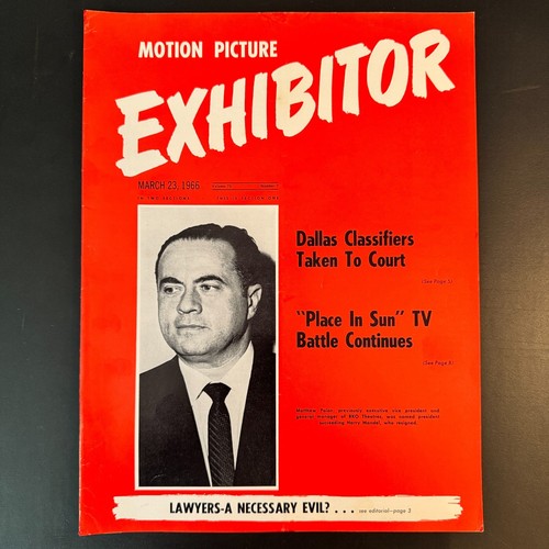 Motion picture exhibitor - motion,