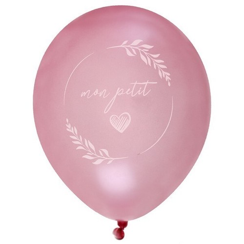 Ballons santex baptême - x8,