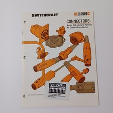 Switchcraft Connectors Catalog
