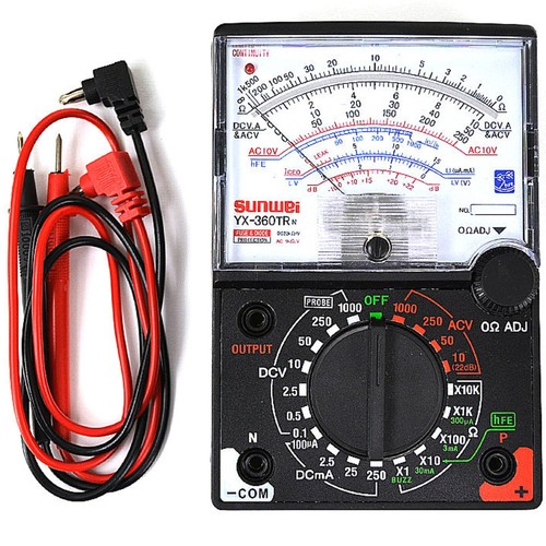Misuratore analogico portatile - misuratore,