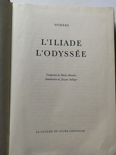 Iliade odissea omero - l'iliade, l'odissea