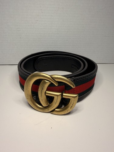 Gucci web belt with - gucci,