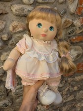 My child My love Mattel Doll Bambola Anni 80 - UL Ash Blonde Pinny Pink Booklet 