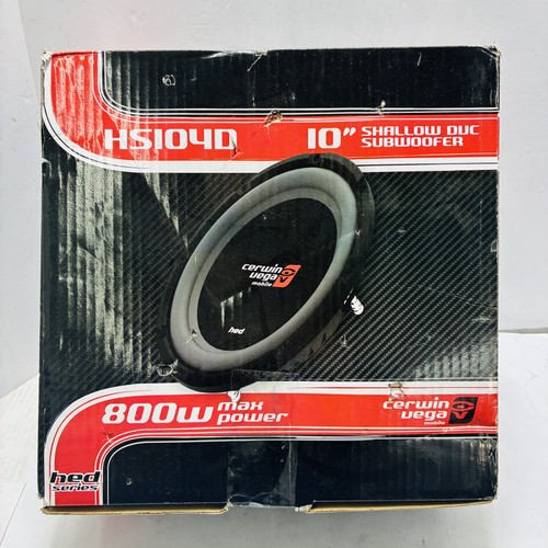 Cerwin vega hs102d subwoofer - cerwin,