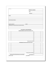 Scheda Rapportino Fogli di