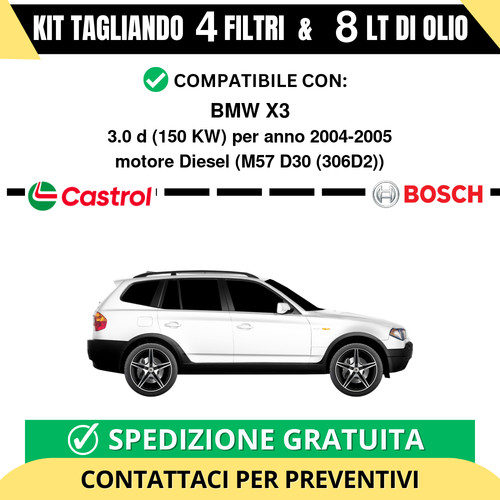 Tagliando filtri bosch 8 - filtri,