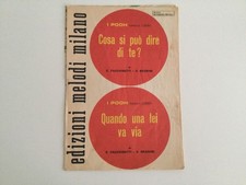 Spartito COSA SI PUO' DIRE DI