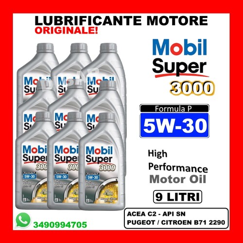Lubrificante mobil super - mobil, 3000