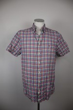 GANT CAMICIA UOMO TG L MAN SHIRT CASUAL VINTAGE COTONE COTTON MANICA CORTA