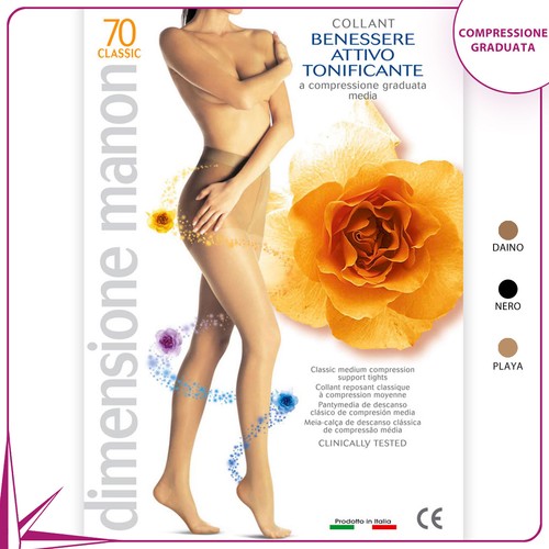 Collant compressione graduata