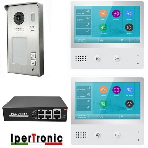 Kit videocitofono bifamiliare - kit,