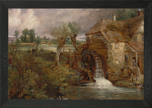 Quadro paesaggio mulino - , ad
