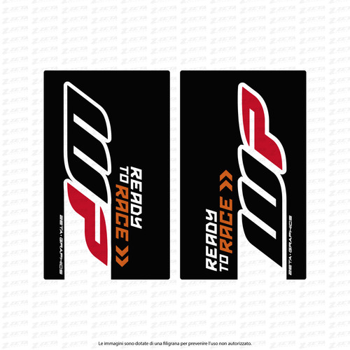 Adesivi forcella motocross - adesivi,