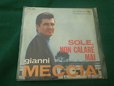 GIANNI MECCIA Singolo 45 giri