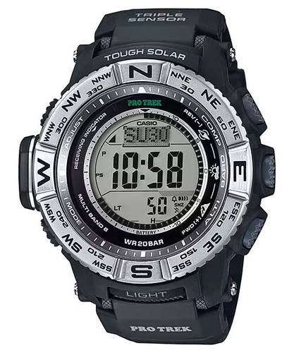 New casio protrek triple - new,