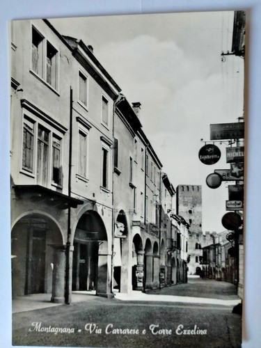 Cartolina montagnana via - cartolina, (pd)
